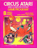 Circus Atari - obal hry