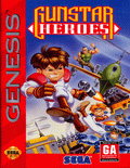 Gunstar Heroes - obal hry