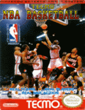 Tecmo NBA Basketball - box cover