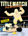Title Match Pro Wrestling - box cover