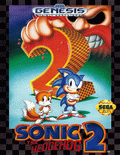 Sonic the Hedgehog 2 - box cover