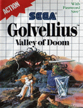 Golvellius: Valley of Doom - box cover