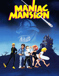 Maniac Mansion - obal hry