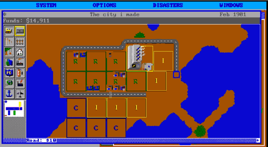 SimCity - DOS version