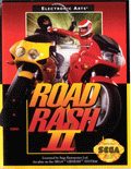 Road Rash II - box cover