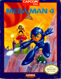 Mega Man 4 - box cover