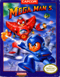 Mega Man 5 - obal hry