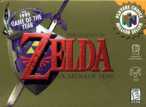 Legend of Zelda, The: Ocarina of Time - box cover