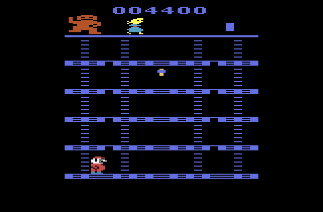 Donkey Kong (Atari 2600) - online game | RetroGames.cz