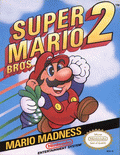 Super Mario Bros. 2 - obal hry
