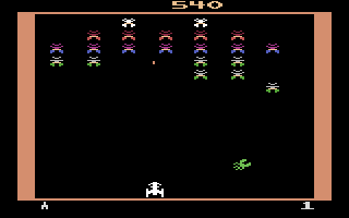 Galaxian Atari 2600 Online Game Retrogames Cz