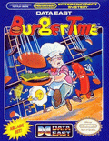 BurgerTime - box cover