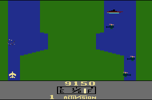 RIVER RAID (Atari 2600, 1982)