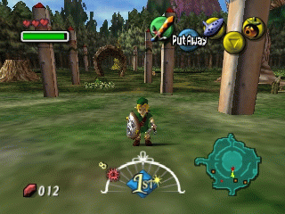 Nintendo 64 - The Legend of Zelda: Majora's Mask - Link - The