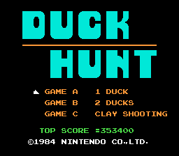 duck hunt nes