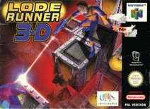 Lode Runner 3-D - box cover