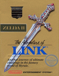 Zelda II: The Adventure of Link - box cover