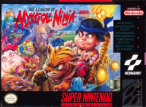 The Legend of the Mystical Ninja - box cover