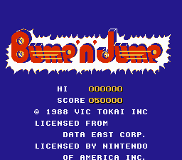 bump and jump home video game