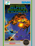 Alpha Mission - box cover