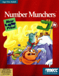 Number Munchers - box cover