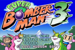 SNES Super Bomberman 3 