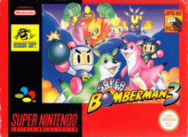 Super Bomberman 3 - box cover