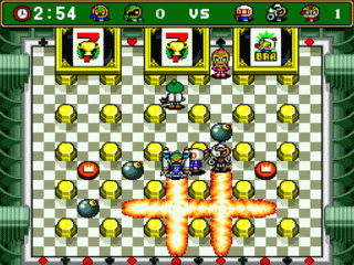 Super Bomberman 4 - All Bosses 