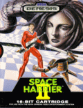 Space Harrier II - box cover