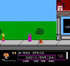 lommeregner nødsituation Il Simpsons, The: Bart vs. the Space Mutants (NES) - online game |  RetroGames.cz