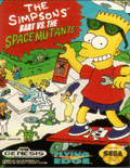 Simpsons, The: Bart vs. the Space Mutants - box cover