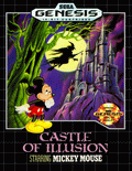 Castle of Illusion starring Mickey Mouse - box cover