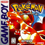 Pokémon Red Version - obal hry