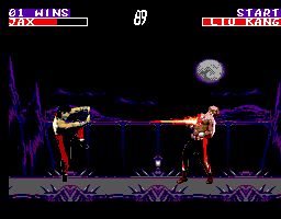 Mortal Kombat II (Master System version)