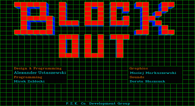 Blockout (DOS) - online game