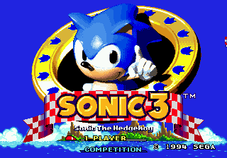 Sonic the Hedgehog 3 (Sega Genesis) - online game