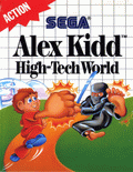 Alex Kidd: High-Tech World - box cover
