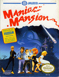 Maniac Mansion - box cover