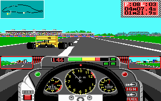 Grand Prix Circuit - DOS version