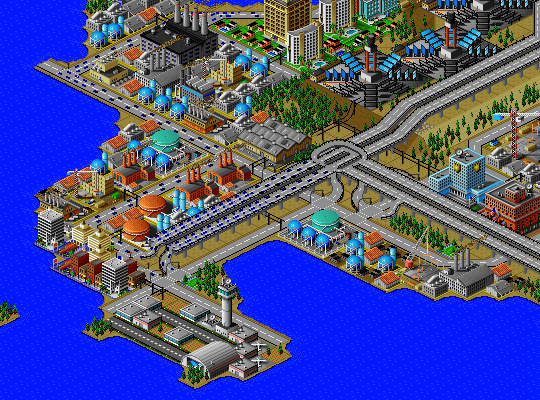 SimCity 2000 - DOS version