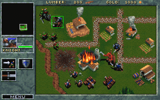 Warcraft: Orcs & Humans (DOS)