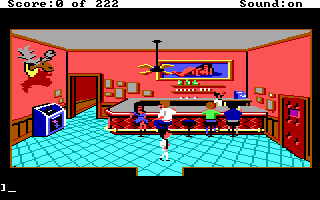 Leisure Suit Larry - DOS version