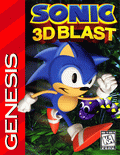 Sonic 3D Blast - box cover