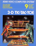 3-D Tic-Tac-Toe - box cover