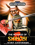 The Revenge of Shinobi - box cover