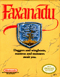 Faxanadu - obal hry