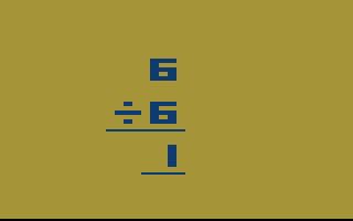 Basic Math (Fun With Numbers) (Atari 2600) - online game ...