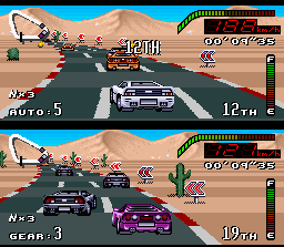 Top Gear (SNES) - online game 