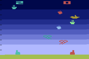 Atari 2600: Air-Sea Battle
